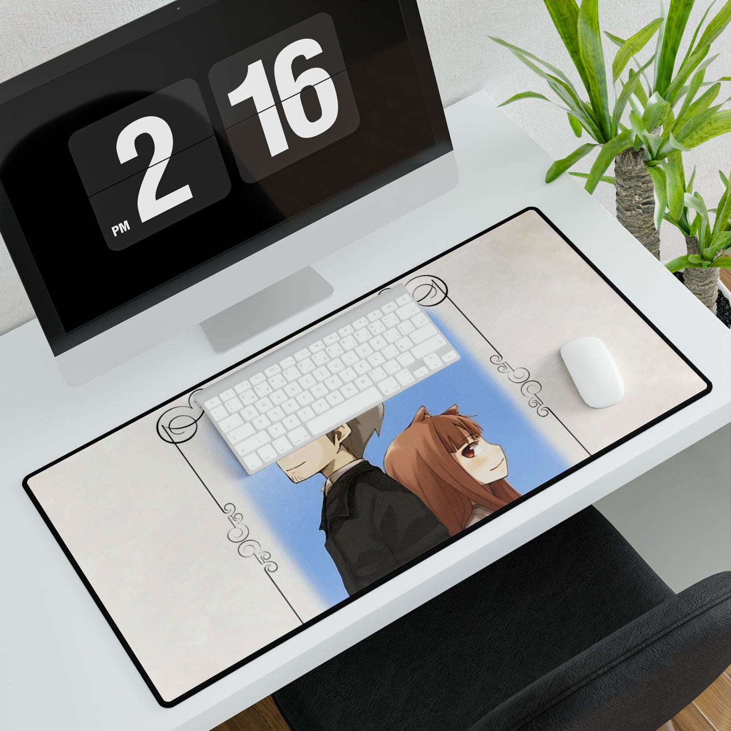 Anime Spice and Wolfr Mouse Pad