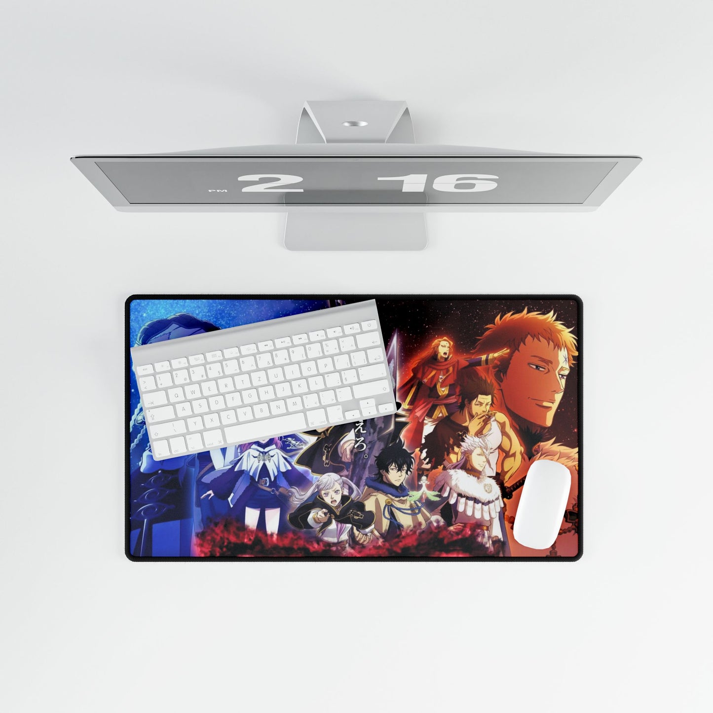 Black Clover Asta, Noelle Silva, Yuno, Yami Sukehiro, Julius Novachrono Mouse Pad