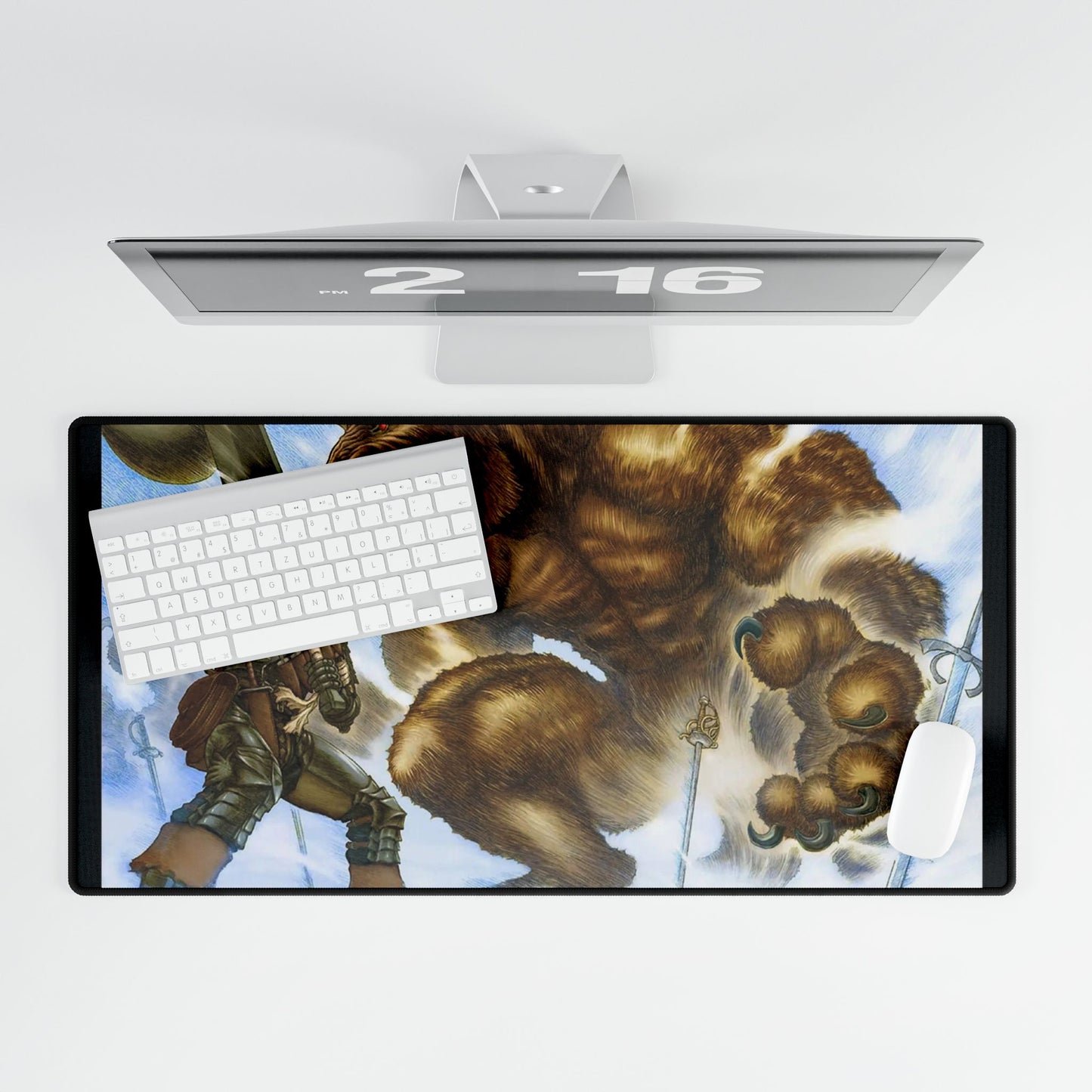 Guts faces Zodd Mouse Pad