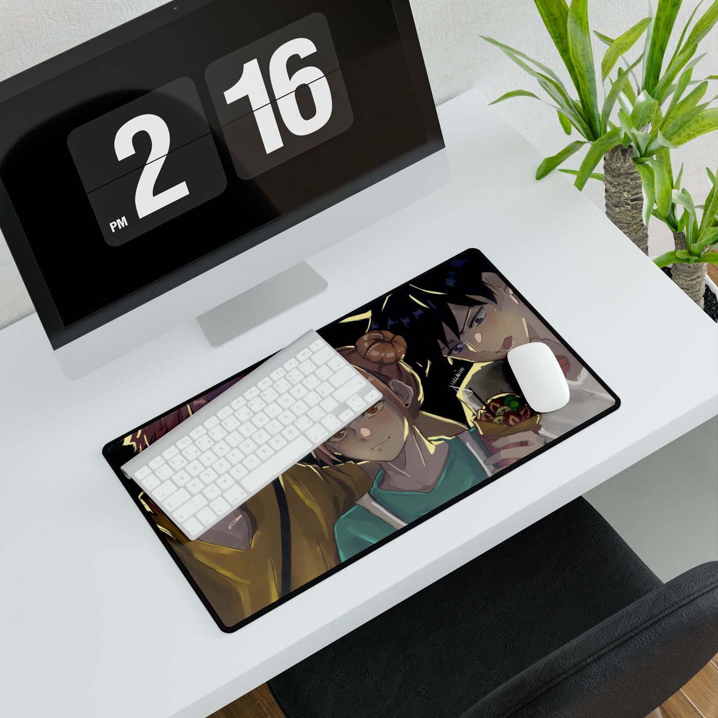 Crêpe Nobara Kugisaki and Yuji Itadori Mouse Pad
