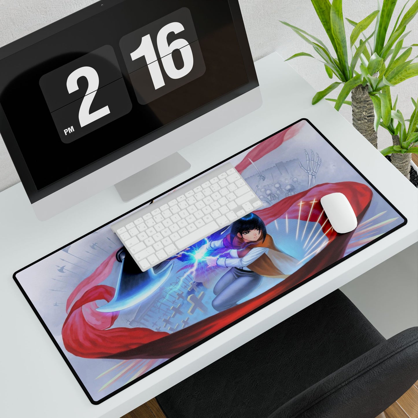 Narberal and Ainz Ooal Gown Mouse Pad