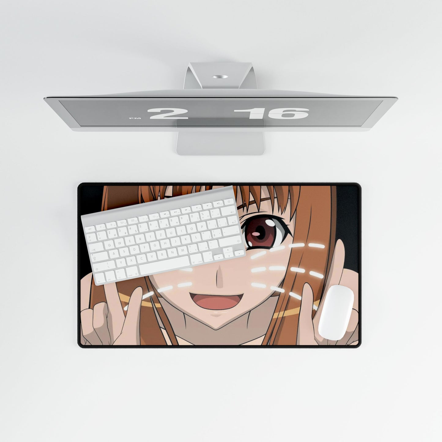 Anime Spice and Wolf Mouse Pad