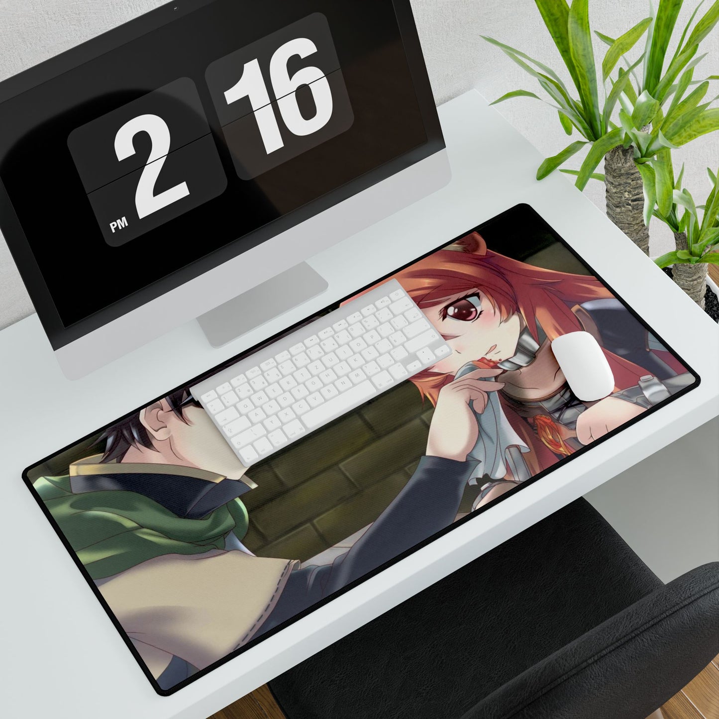 Raphtalia & Naofumi Mouse Pad