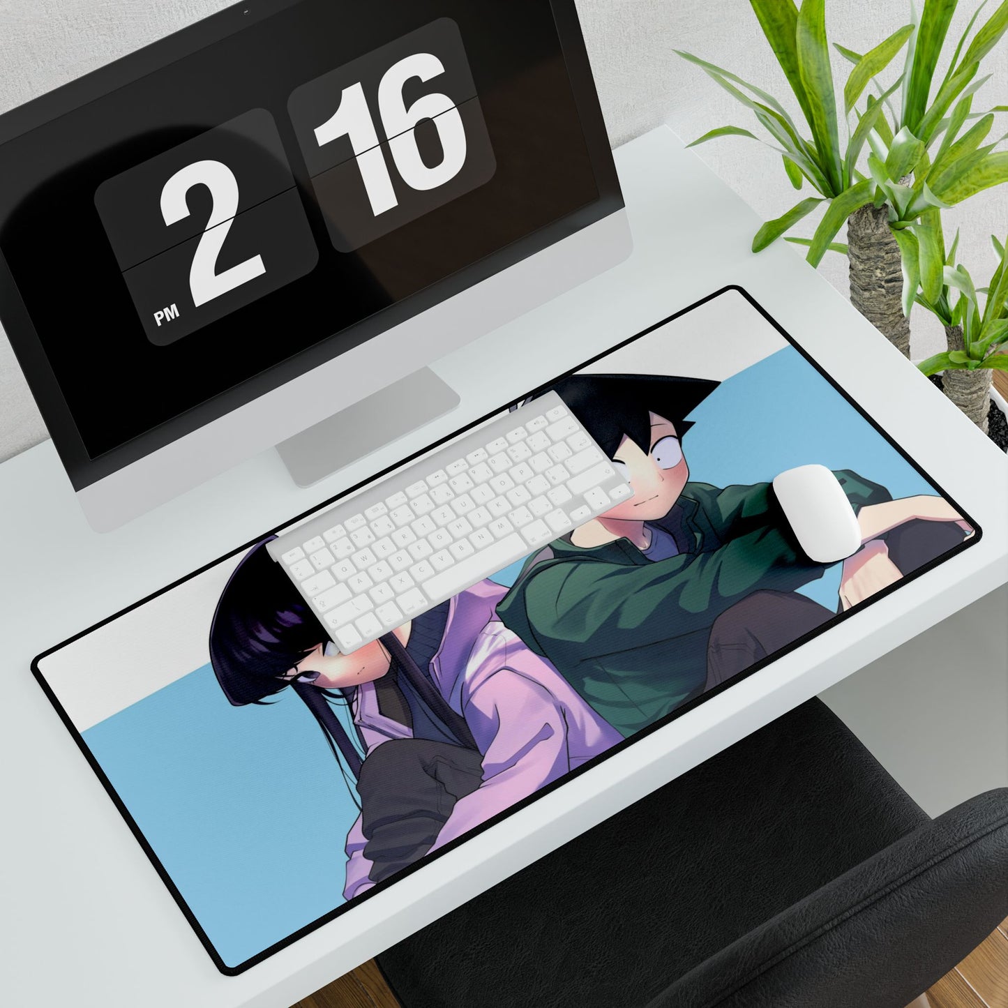 Anime Komi Can't Communicate Mouse Pad