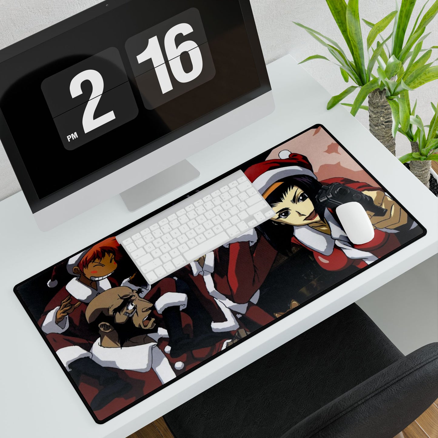 Cowboy Bebop Spike Spiegel, Faye Valentine, Jet Black, Ein Mouse Pad