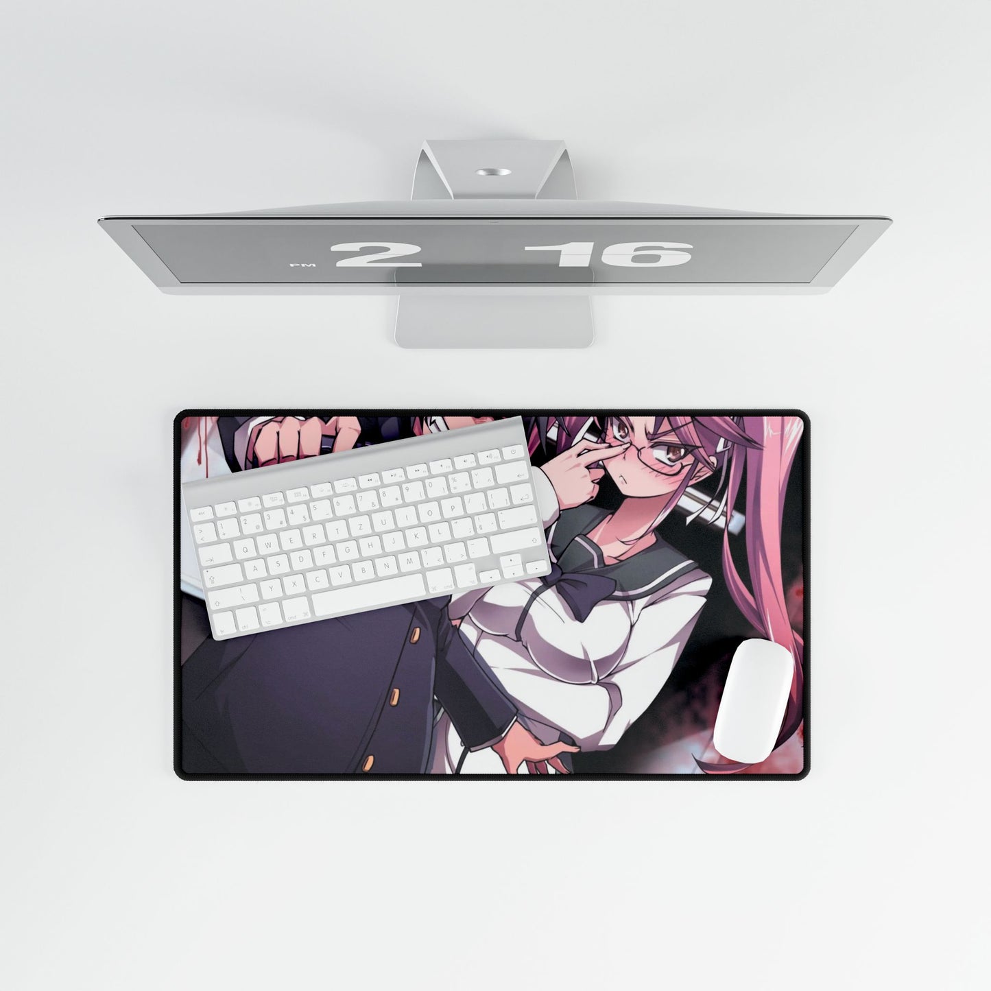 Saya and Kota Mouse Pad