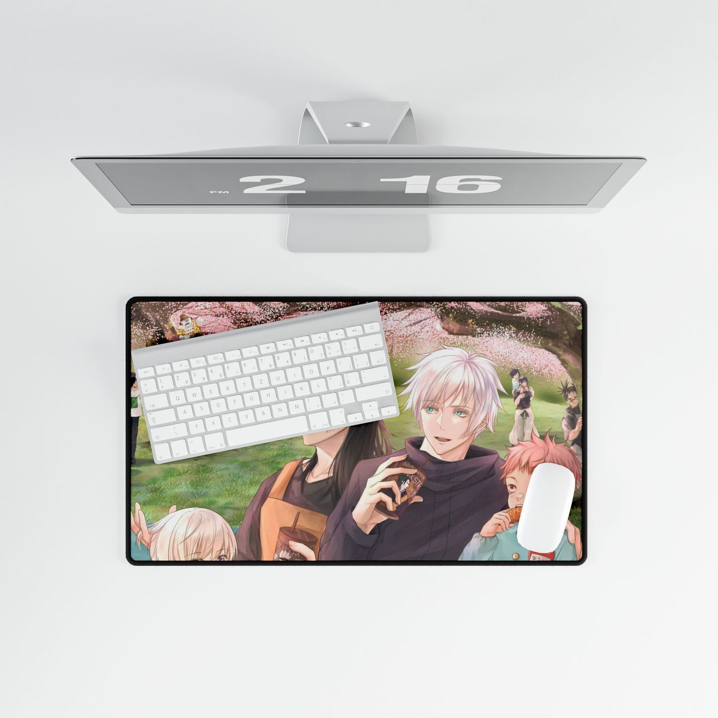 Yuji Itadori, Toji Fushiguro, Maki Zenin, Mahito, Yuta Okkotsu, Megumi Fushiguro, Choso, Jogo, Satoru Gojo and Suguru Geto Mouse Pad