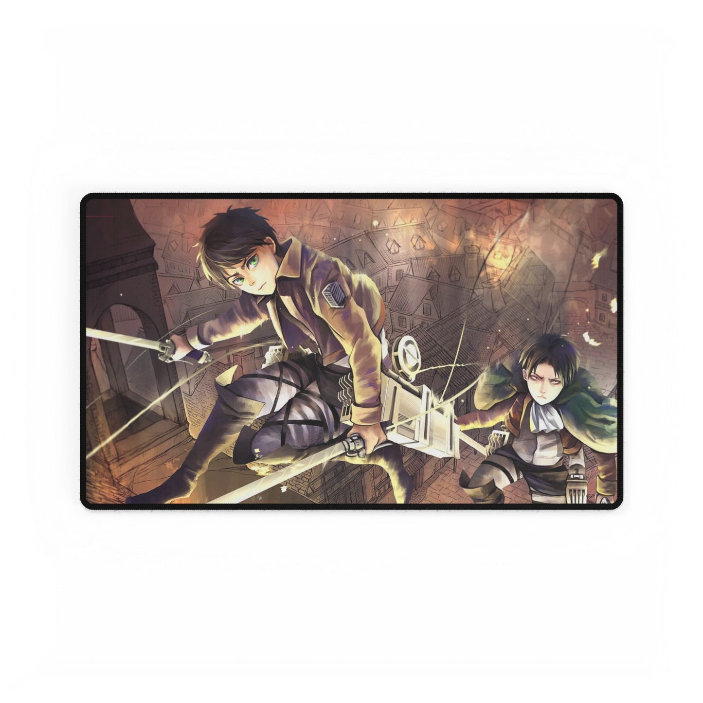 Eren and Levi Mouse Pad