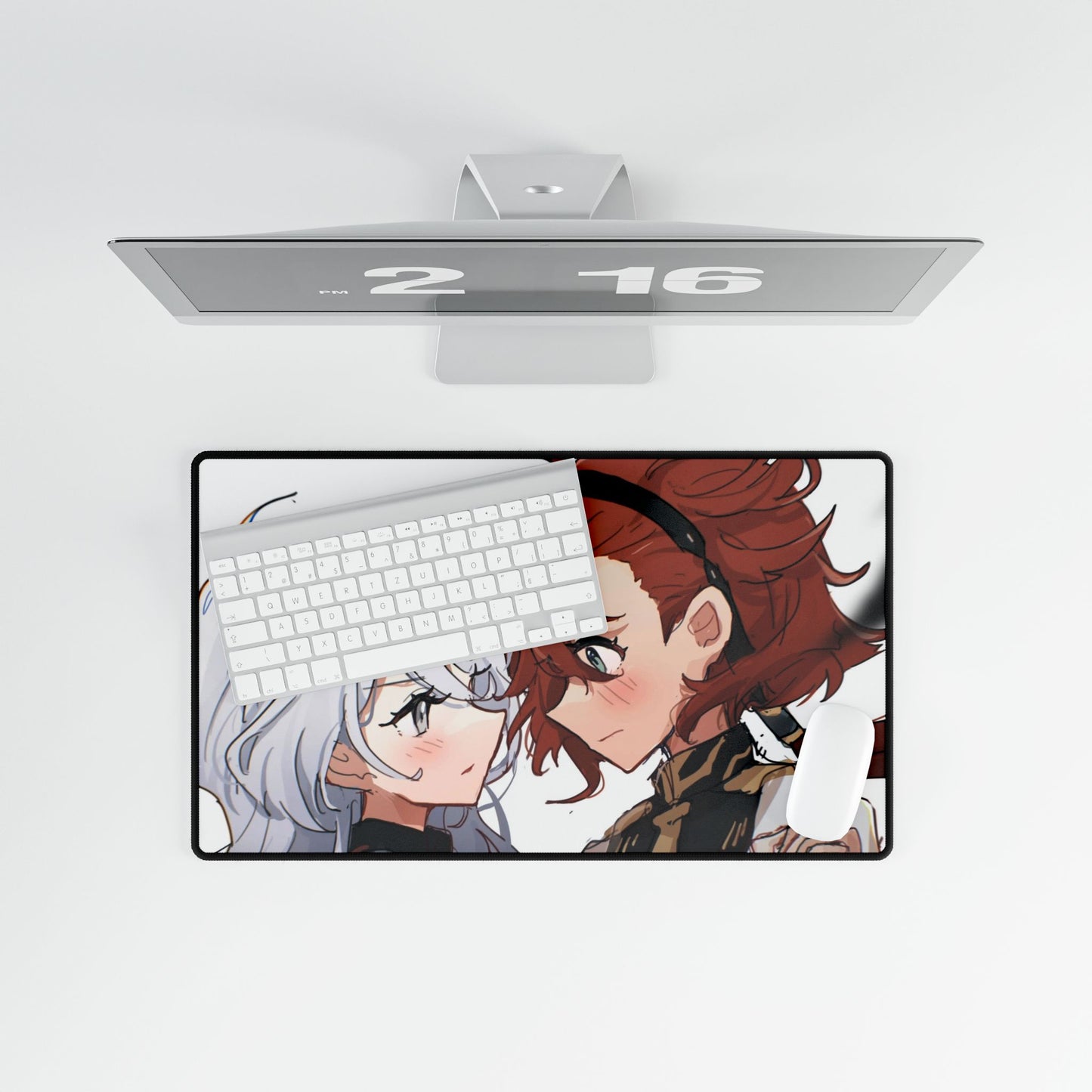 Miorine Rembran & Suletta Mercury Mouse Pad