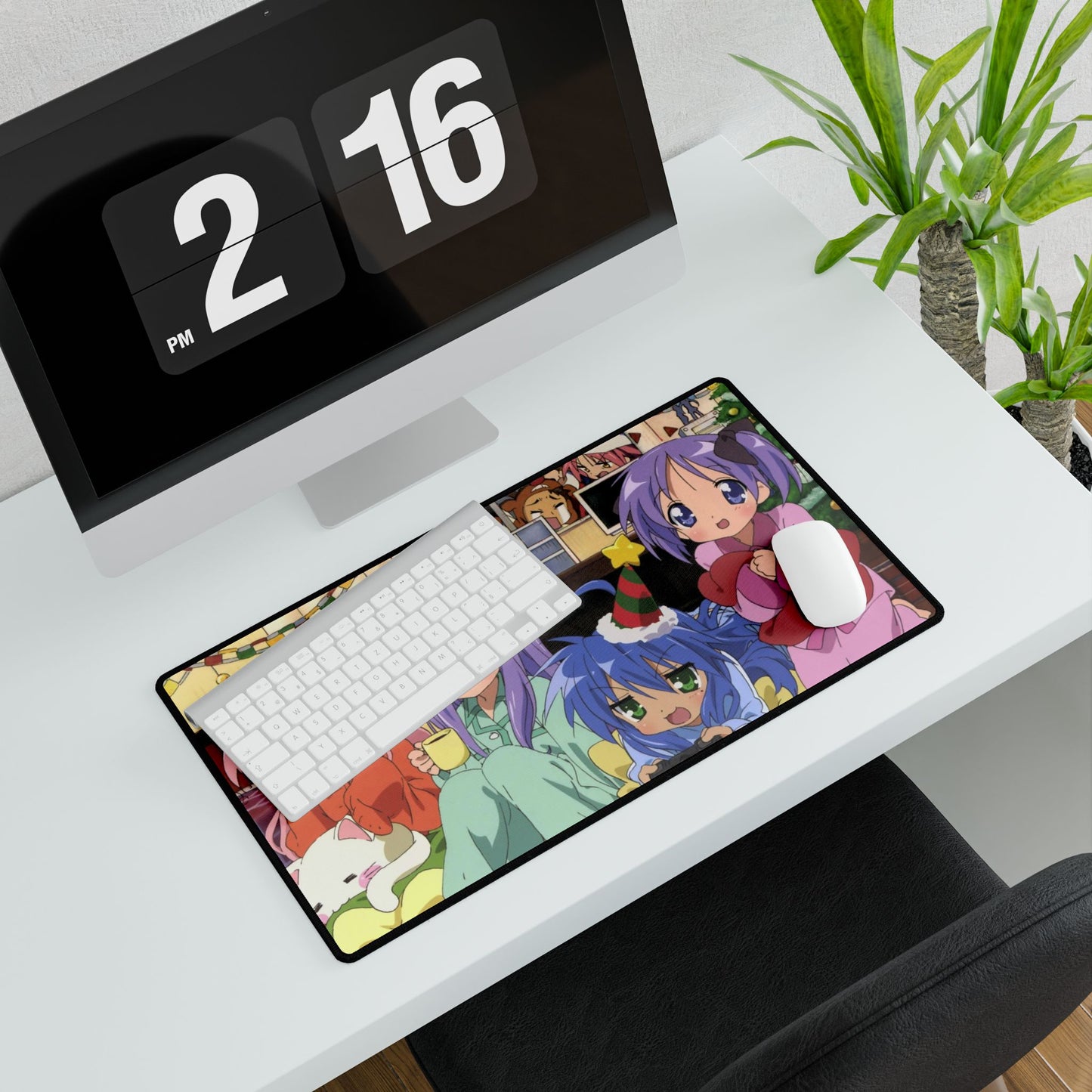 Lucky Star Konata Izumi, Kagami Hiiragi, Tsukasa Hiiragi, Miyuki Takara, Akira Kogami Mouse Pad