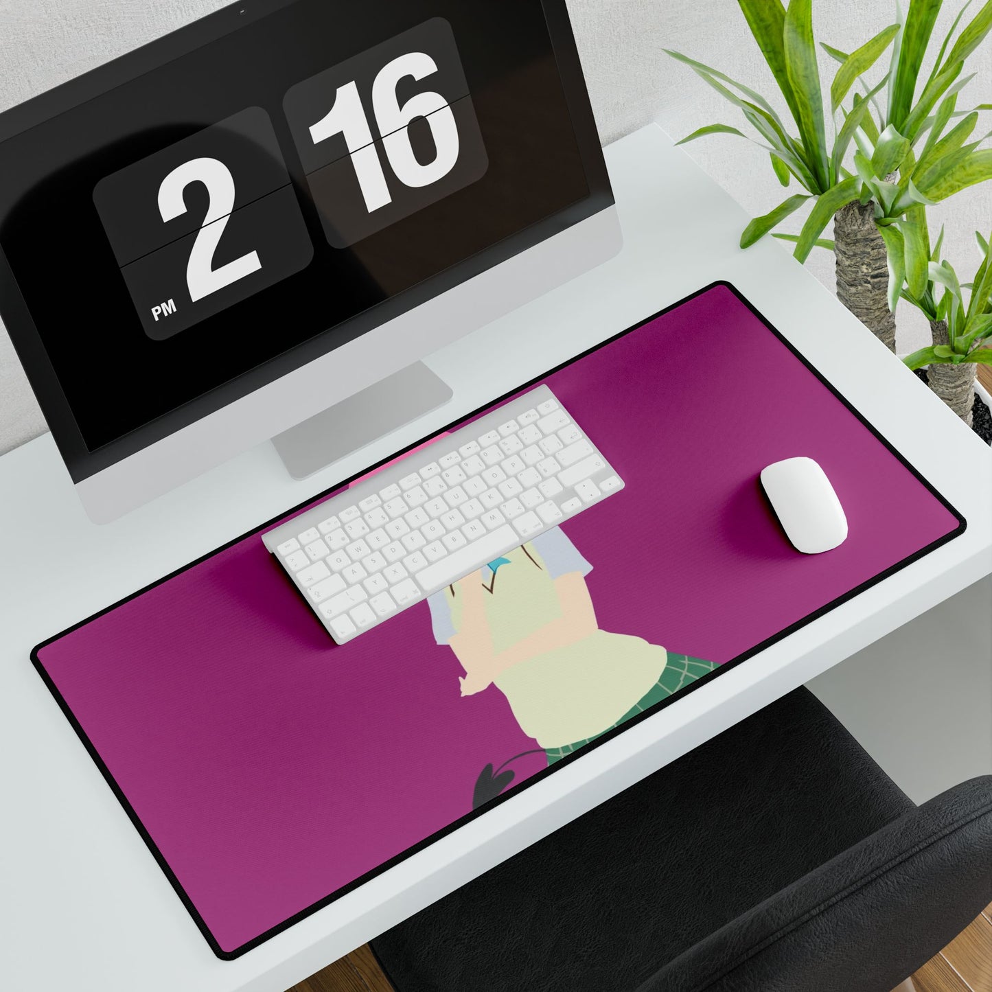 momo to love ru minimalist Mouse Pad