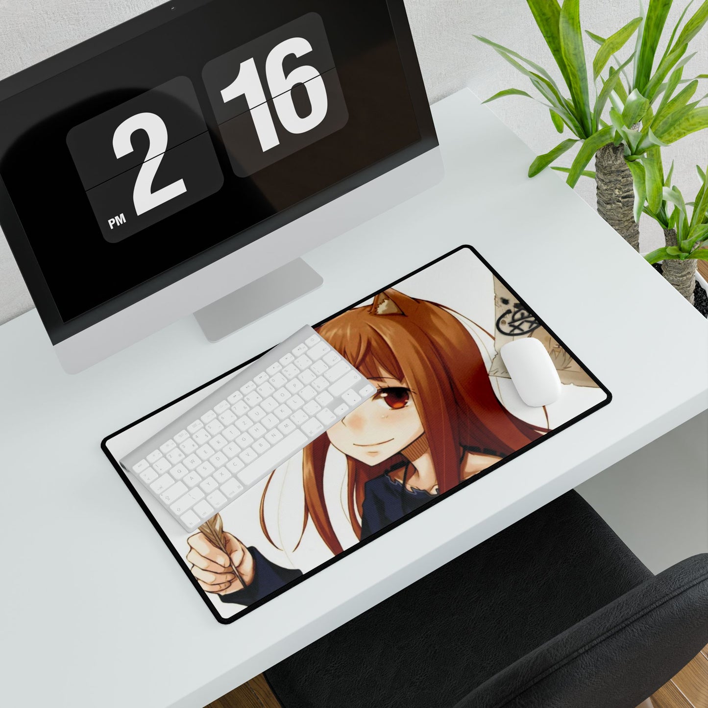 Anime Spice and Wolf Mouse Pad