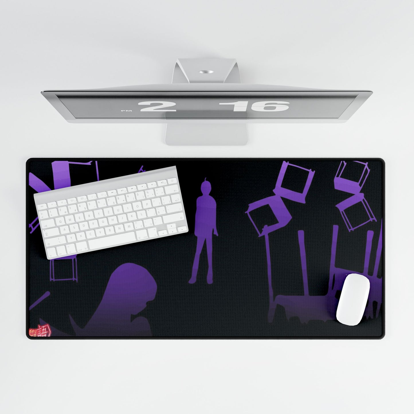 Purple Mouse Pad