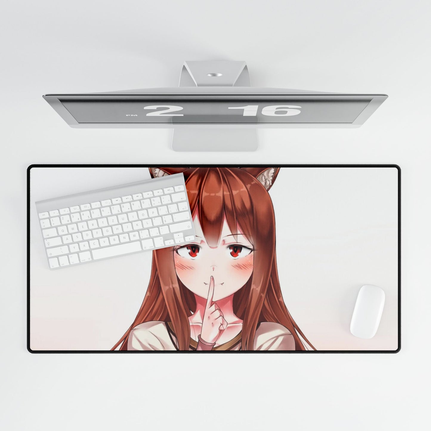 Anime Spice and Wolf Mouse Pad
