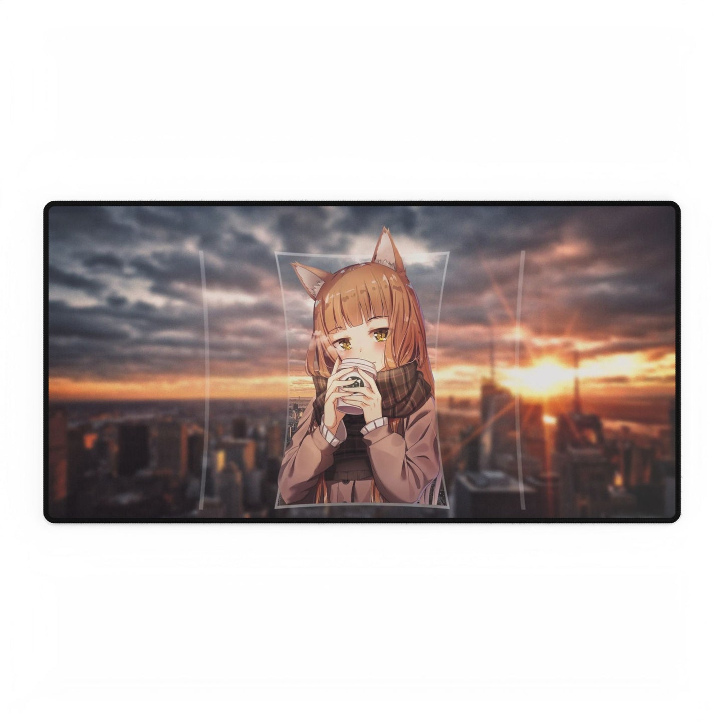 Anime Spice and Wolf Mouse Pad