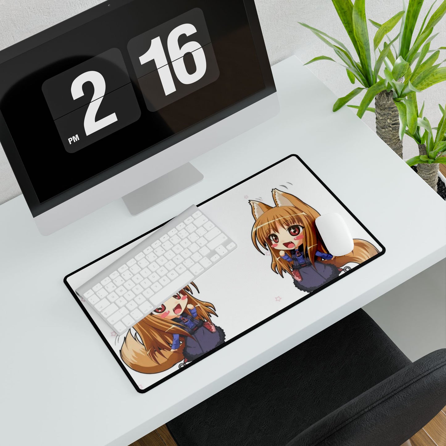Anime Spice and Wolfr Mouse Pad