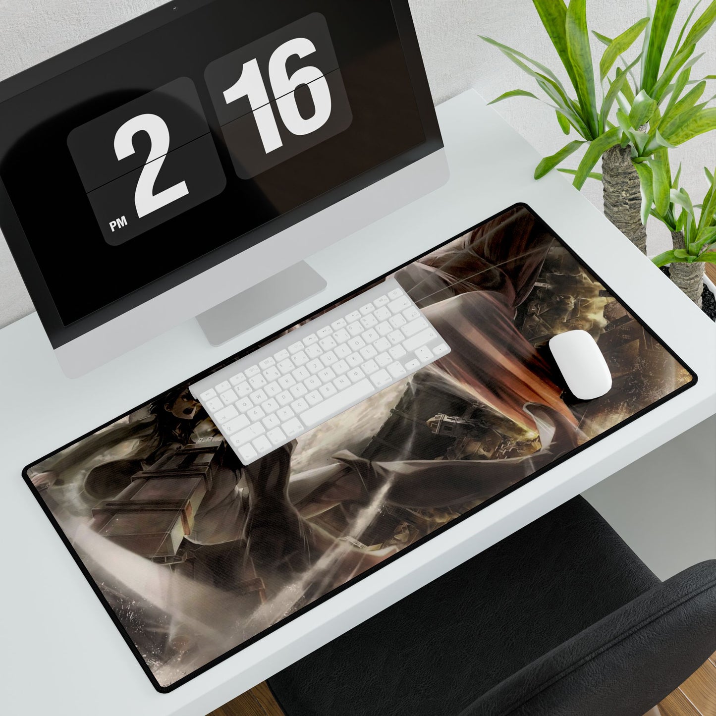 Eren vs Titan Colosal Mouse Pad
