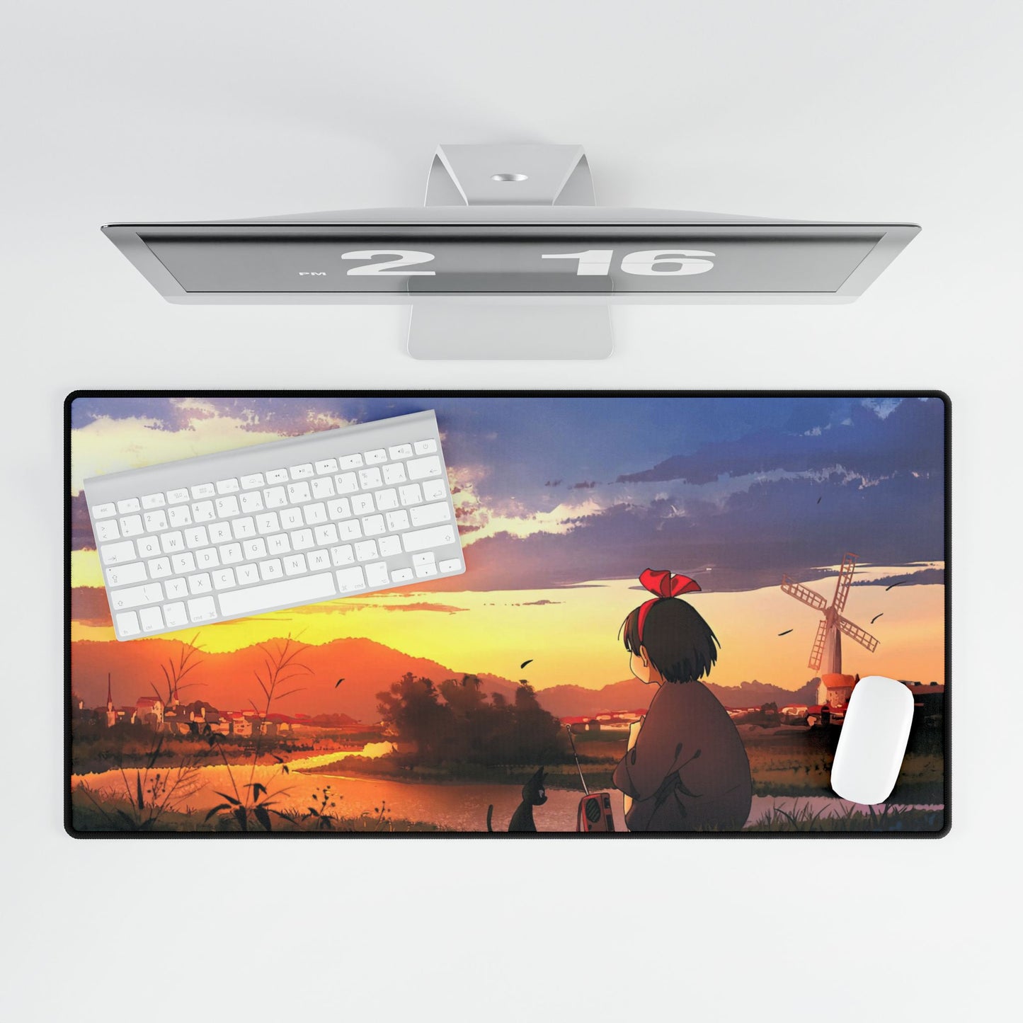 Sunset Kiki's Delivery Service Mouse Pad
