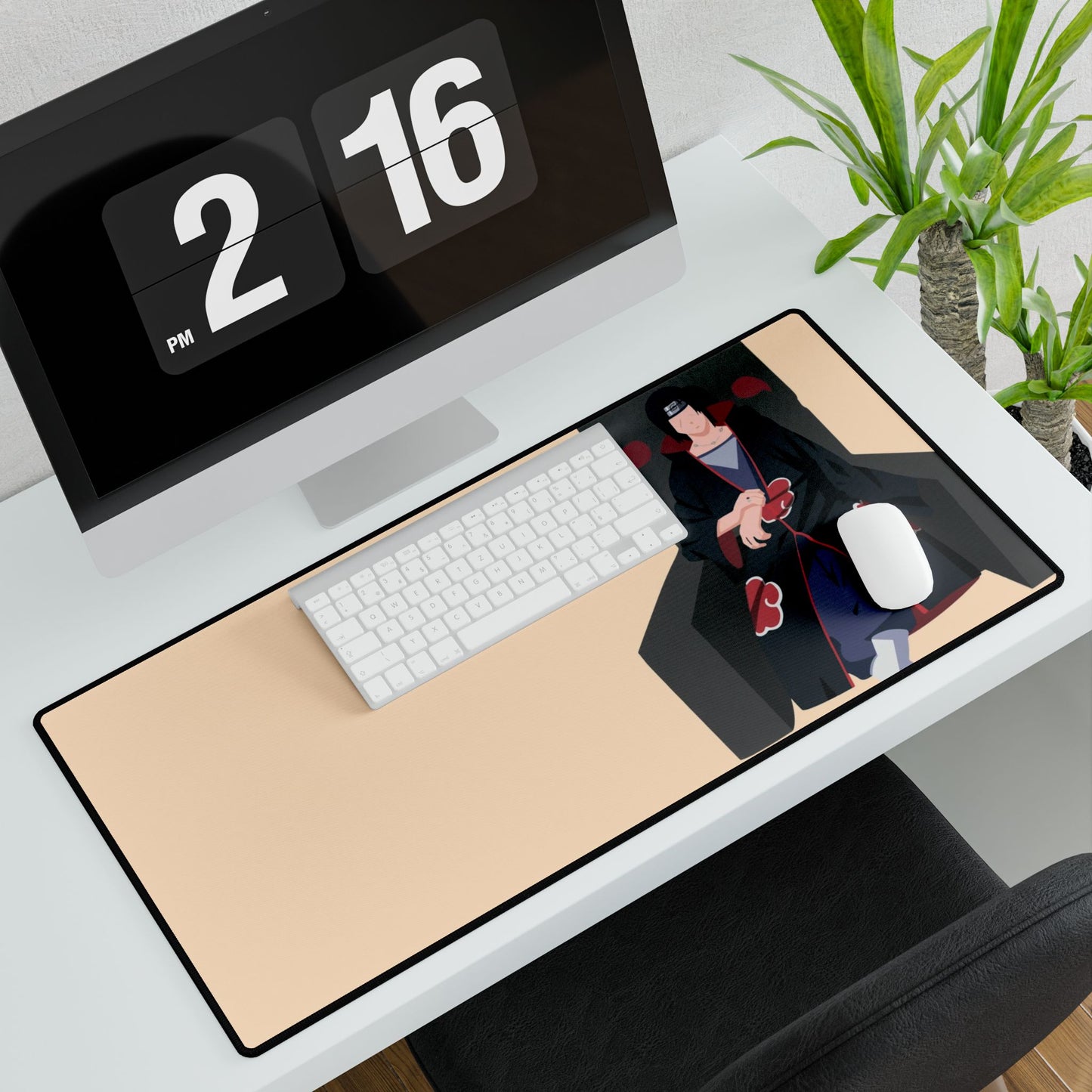 Itachi sitting on the throne Mouse Pad