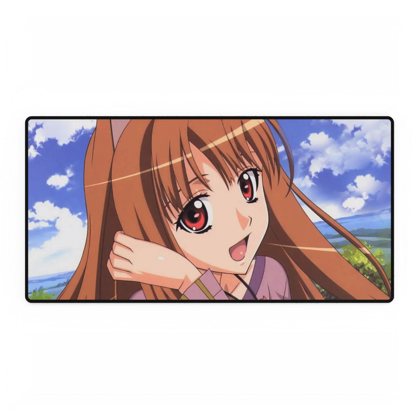 Anime Spice and Wolf Mouse Pad