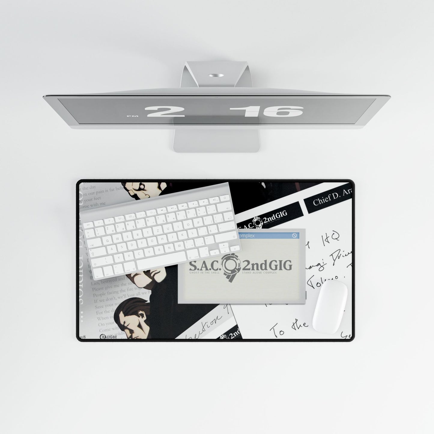 Anime Ghost In The Shell Mouse Pad