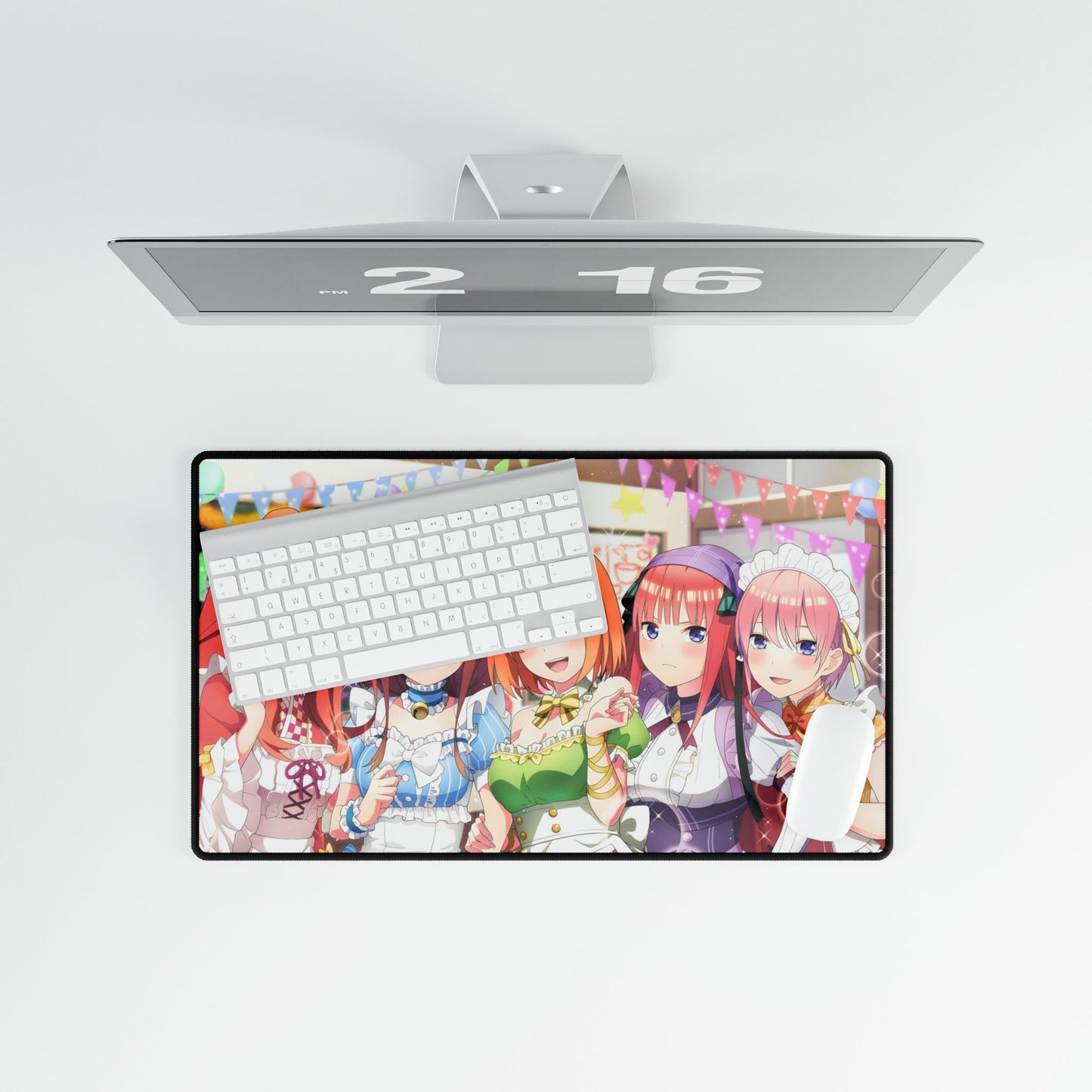 The Quintessential Quintuplets - Itsuki , Miku , Yotsuba , Nino & Ichika Mouse Pad