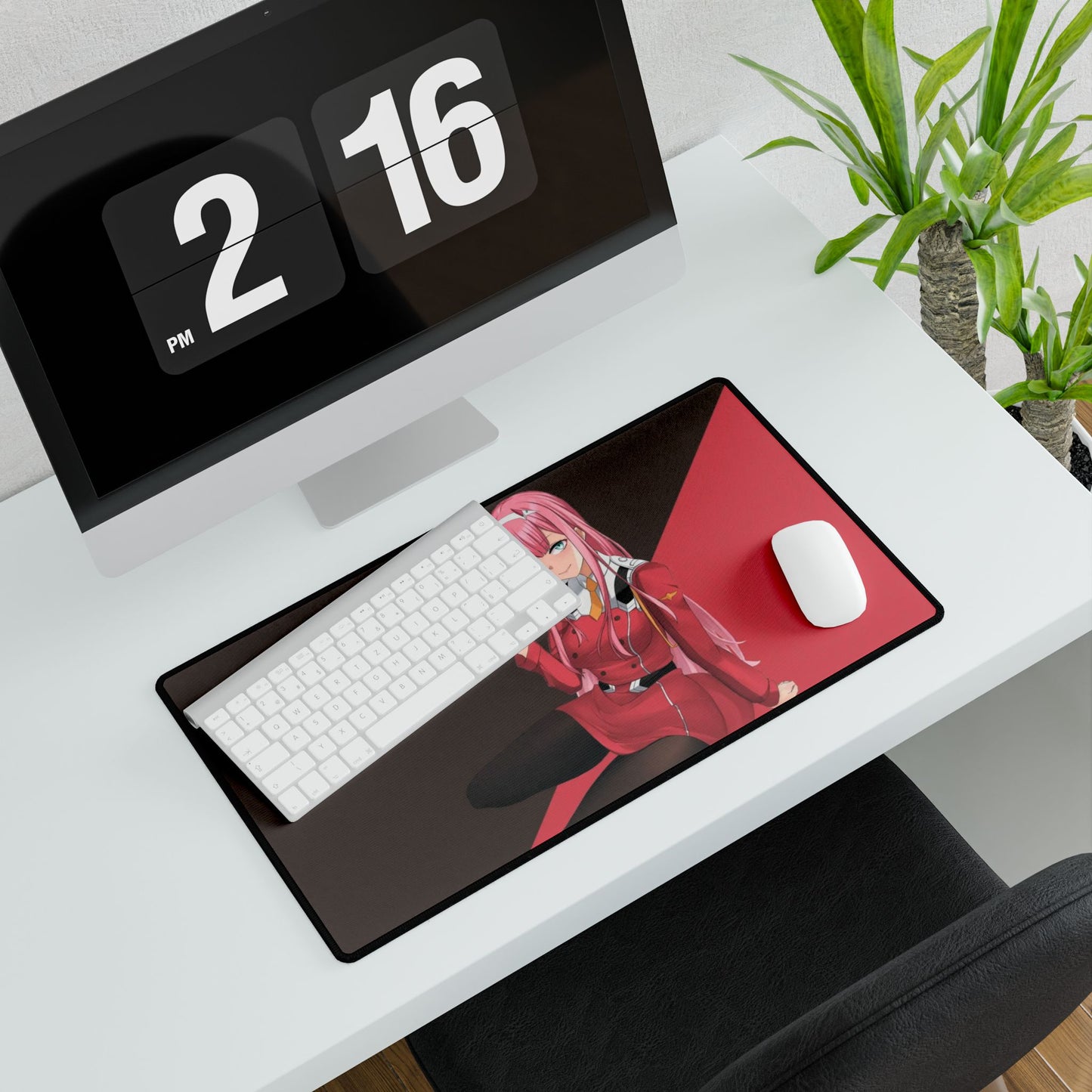 Zero Two (Darling in the FranXX) Mouse Pad