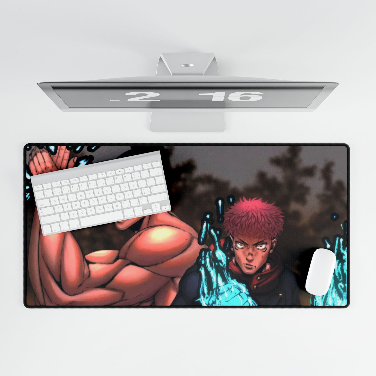 Best Friends Itadori and Aoi JJK Mouse Pad