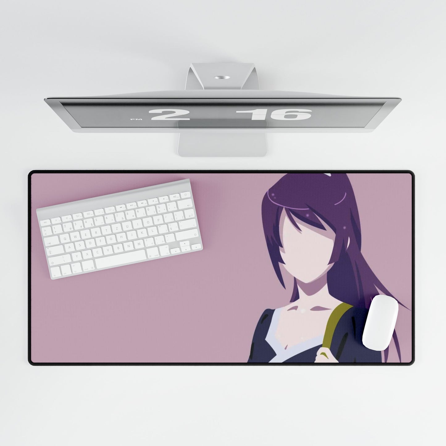 Senjougahara Hitagi from Bakemonogatari for Dekstop Mouse Pad