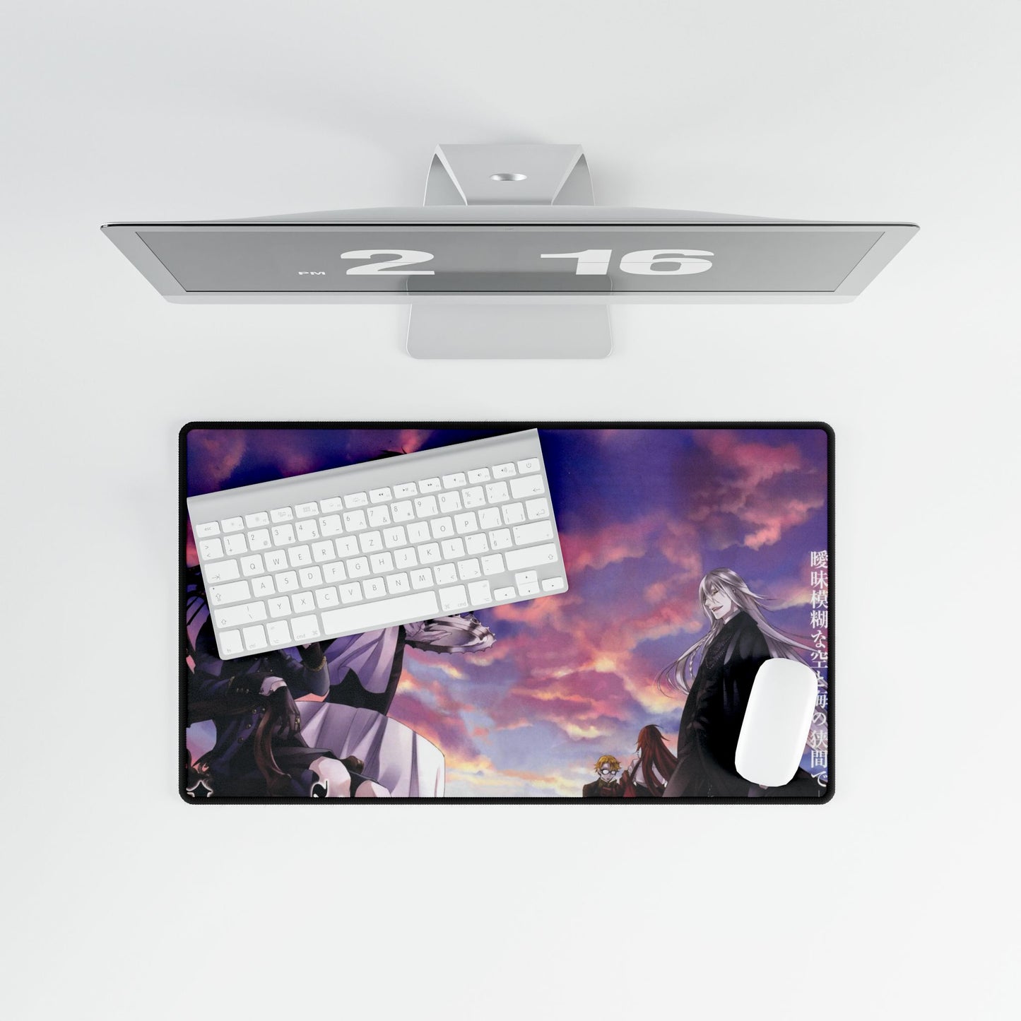 Sebastian Michaelis, Ciel Phantomhive and Undertaker (Black Butler) Mouse Pad