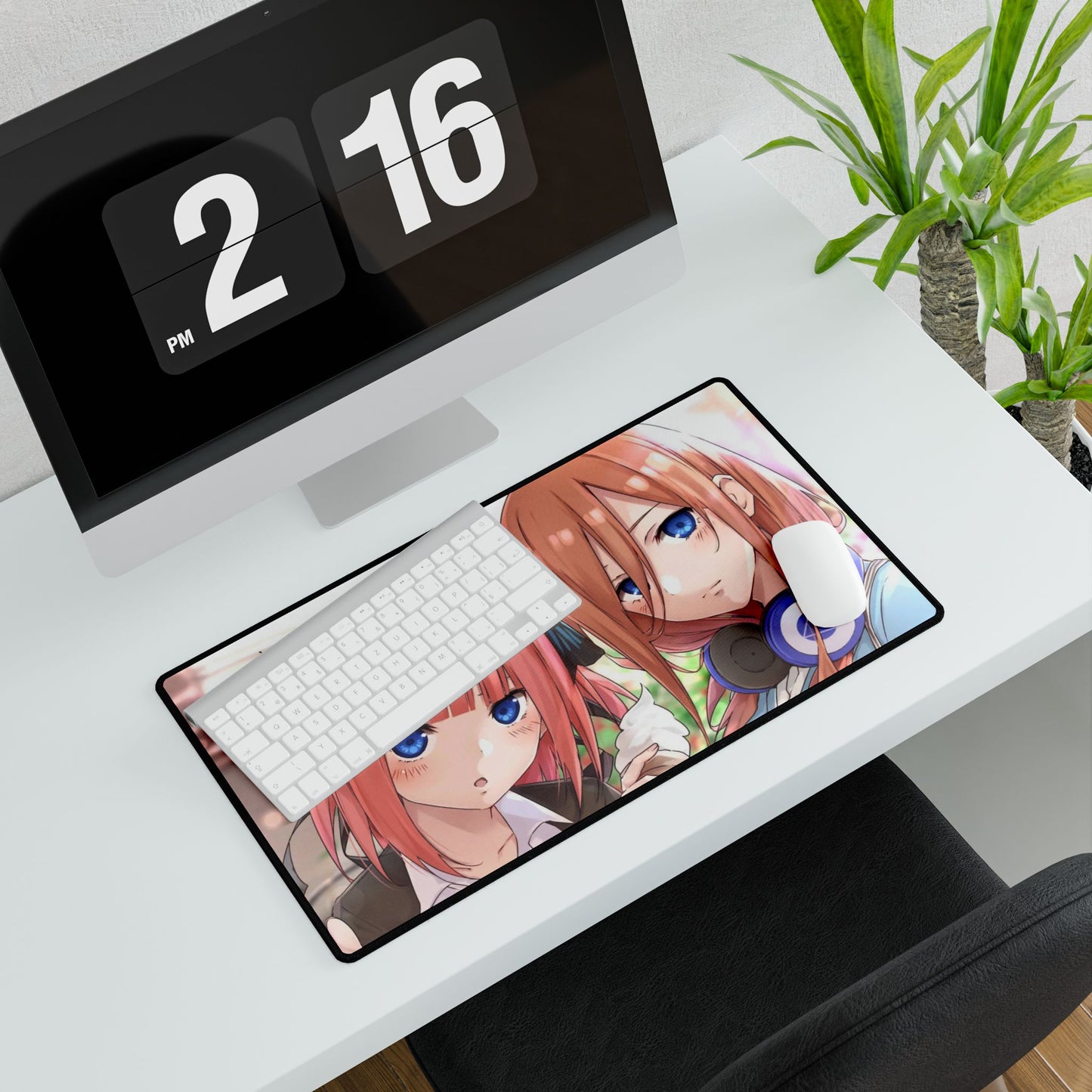 Miku Nakano & Nino Nakano Mouse Pad