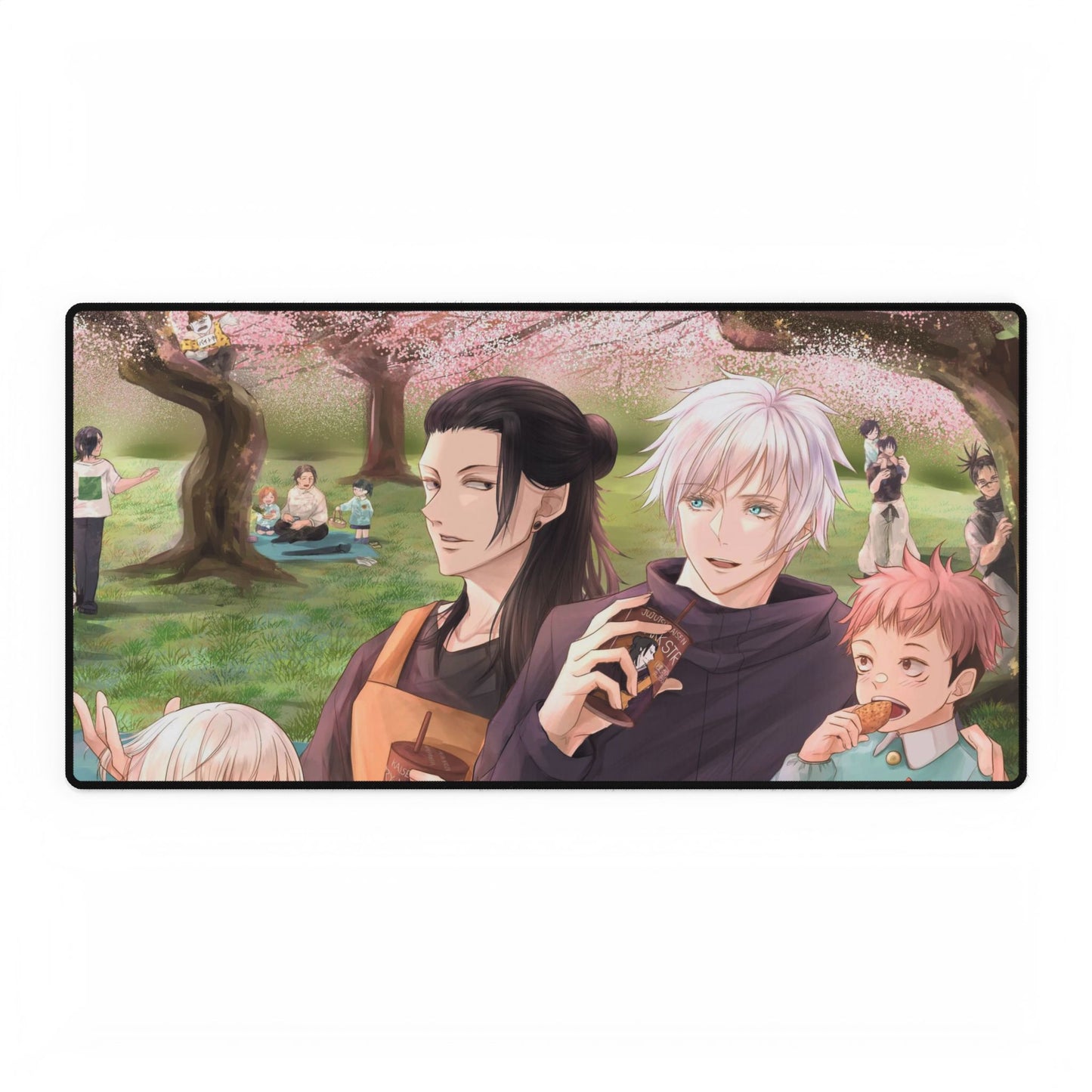Yuji Itadori, Toji Fushiguro, Maki Zenin, Mahito, Yuta Okkotsu, Megumi Fushiguro, Choso, Jogo, Satoru Gojo and Suguru Geto Mouse Pad