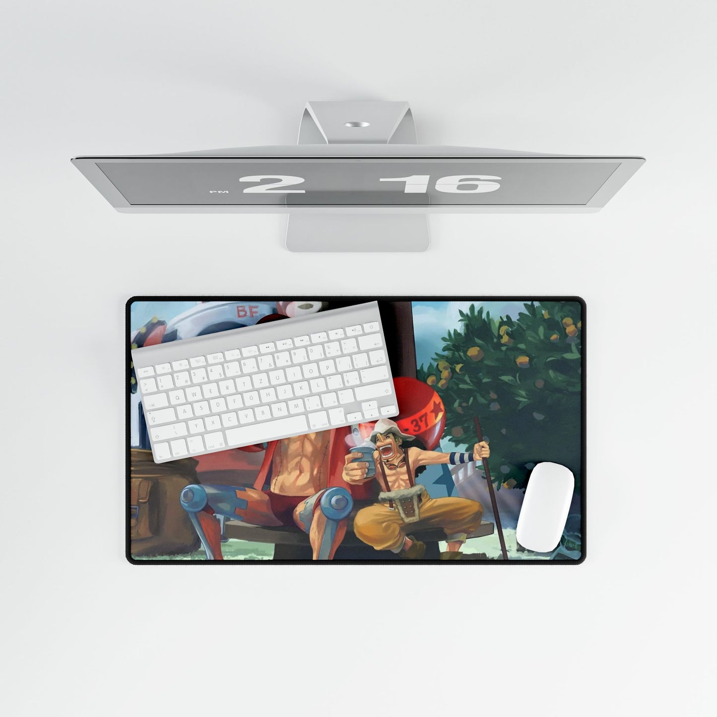 Franky and Usopp Mouse Pad