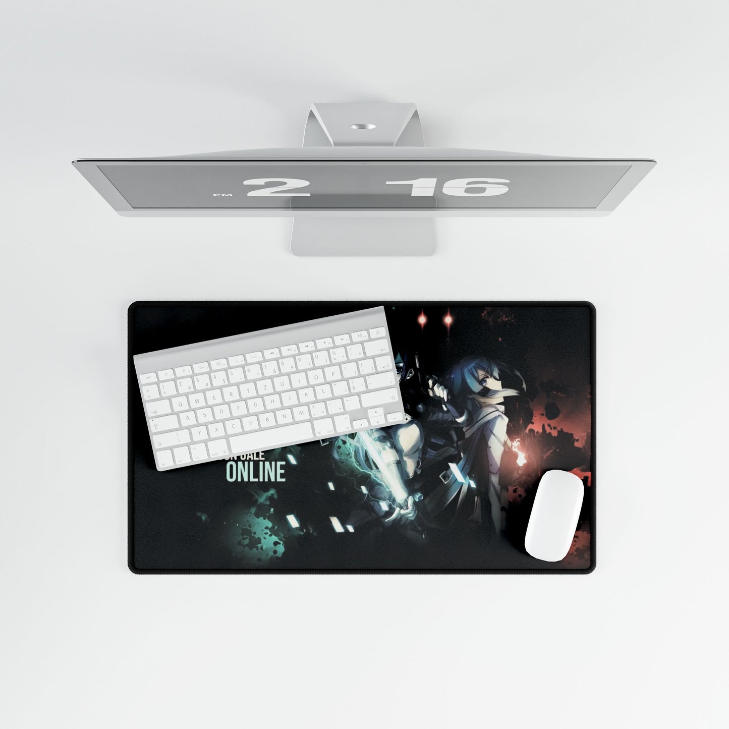 Kirito,Sinon and Death Gun Mouse Pad