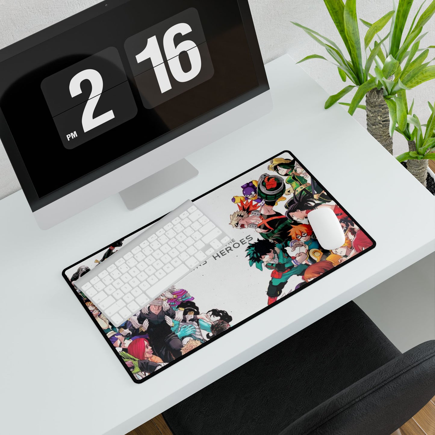 The Villains Vs The Heroes Mouse Pad