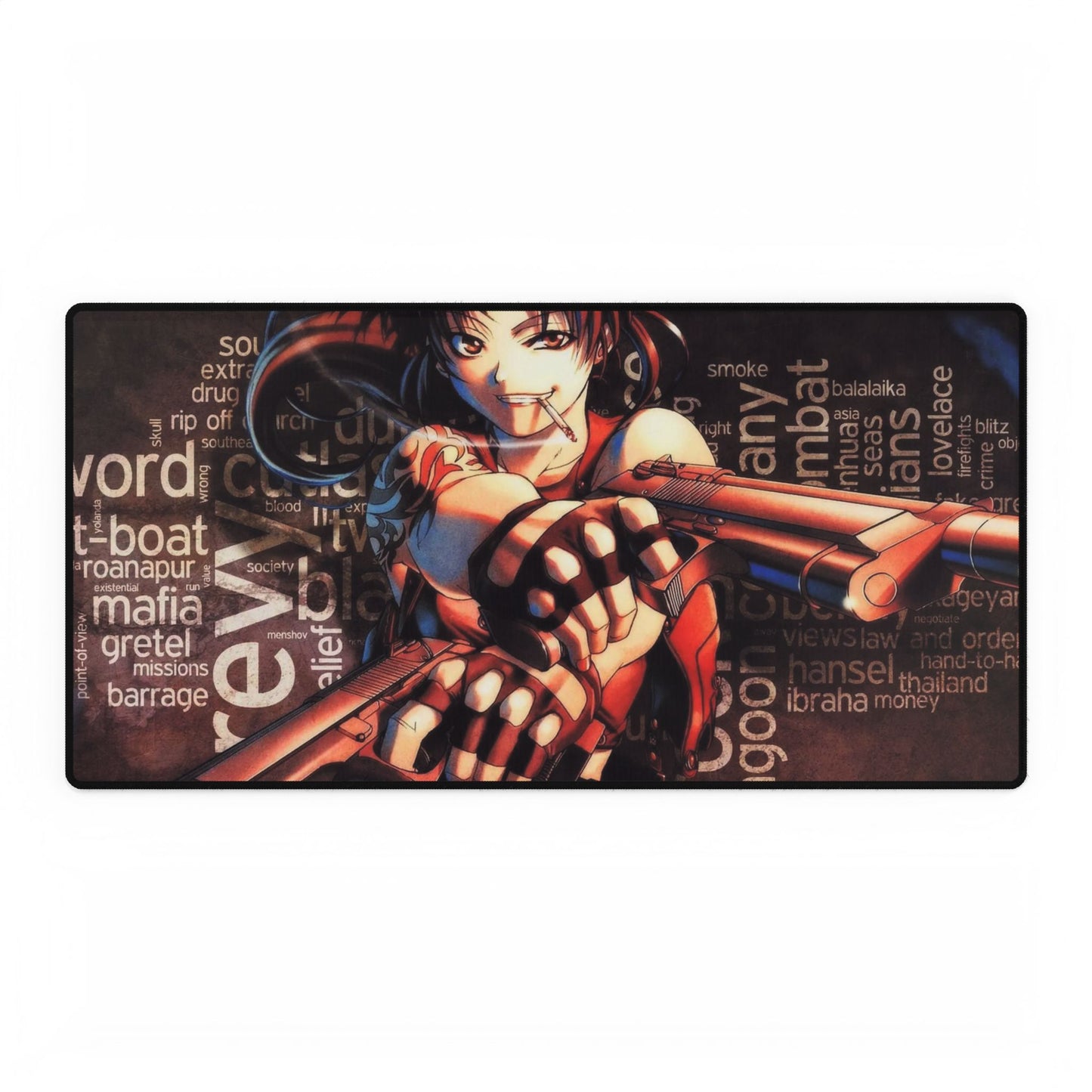 Black Lagoon Mouse Pad