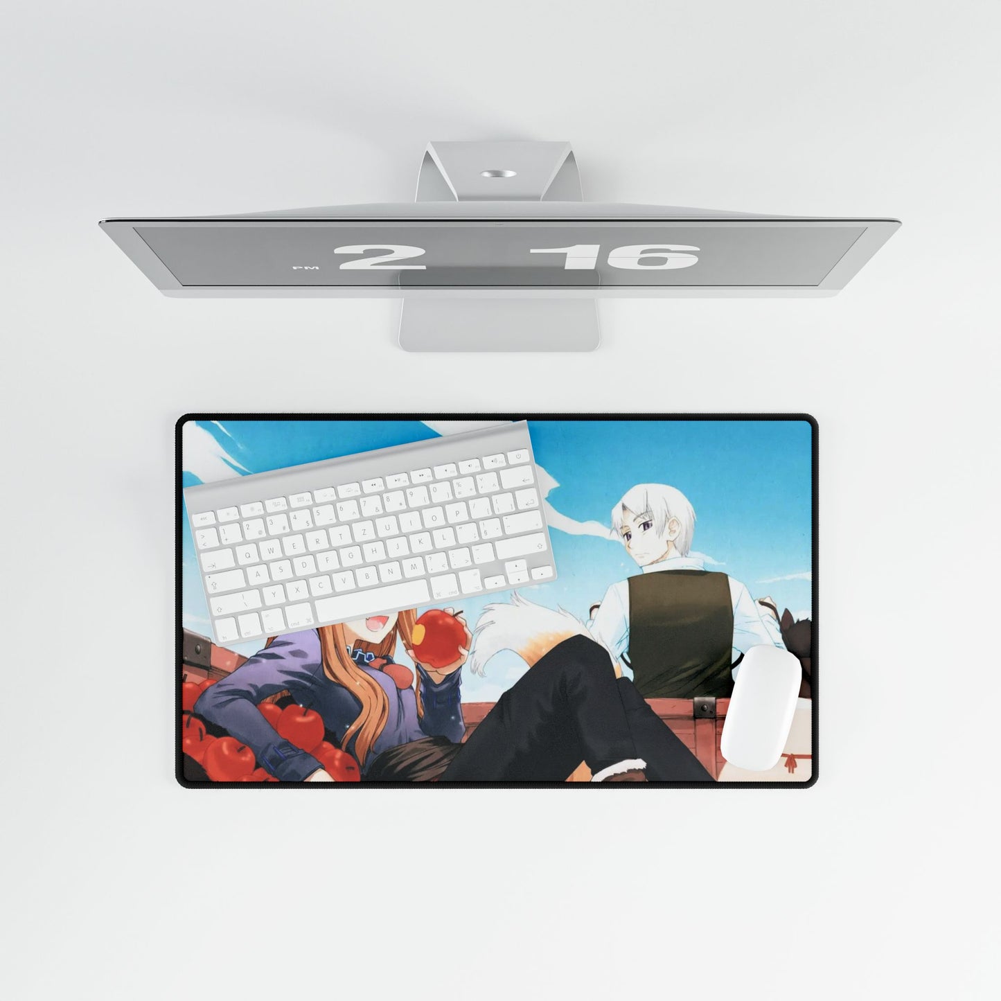 Anime Spice and Wolfr Mouse Pad