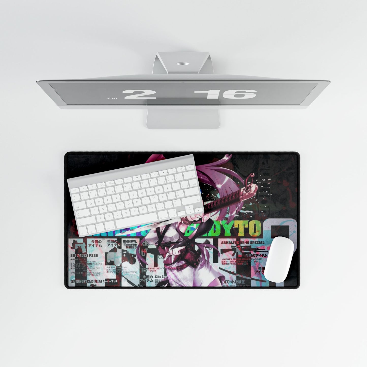 Anime Highschool Of The Dead Mouse Pad