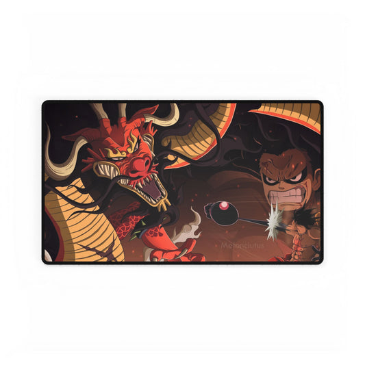 Luffy Gear 4 vs Drakon Mouse Pad