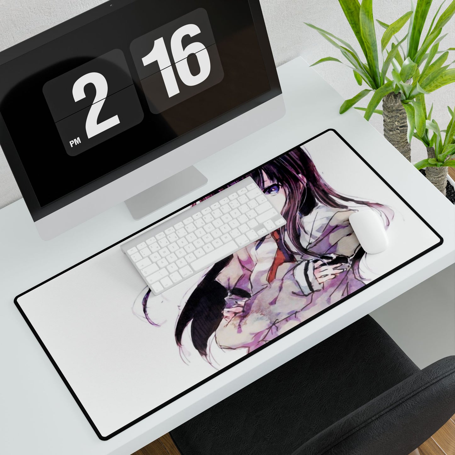 Makise Kurisu Mouse Pad