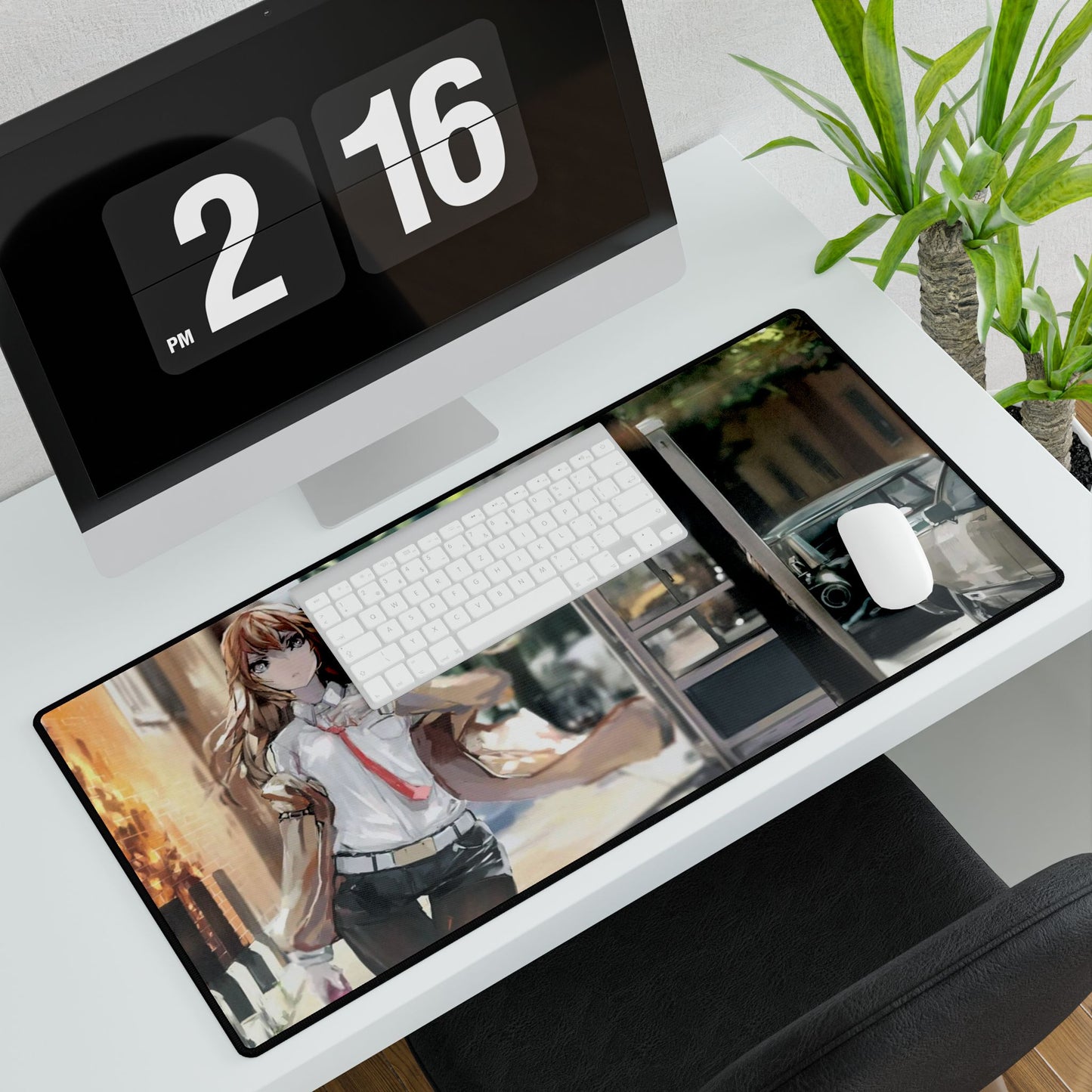 Makise Kurisu Mouse Pad