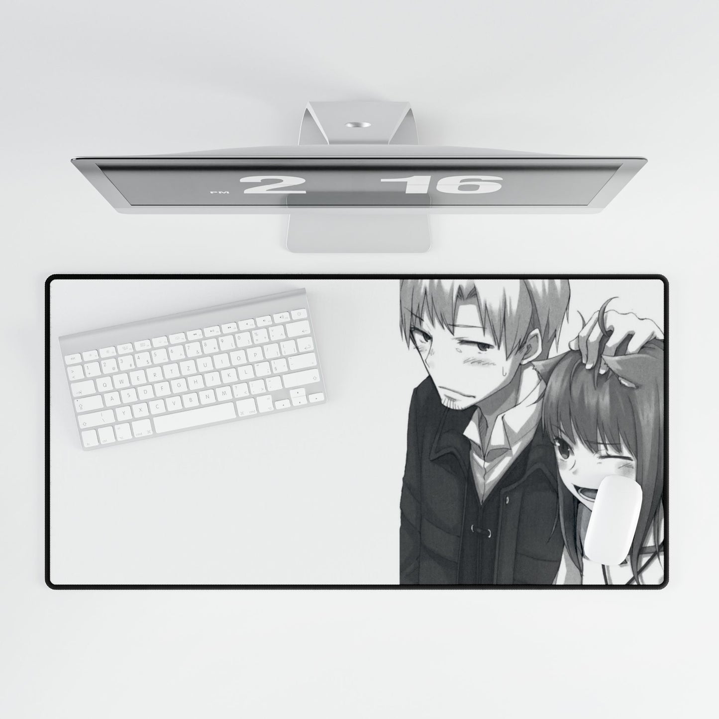 Anime Spice and Wolf Mouse Pad