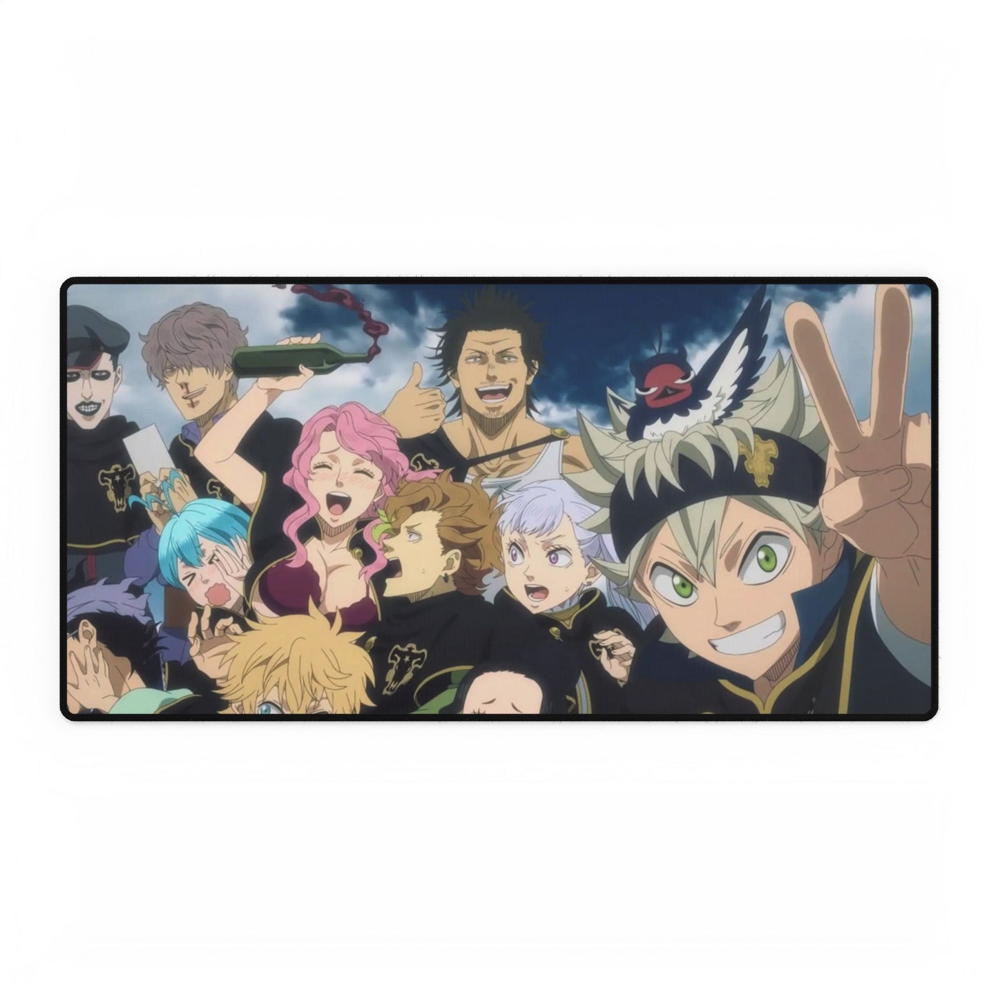 Black Clover Asta, Noelle Silva, Yami Sukehiro, Luck Voltia Mouse Pad