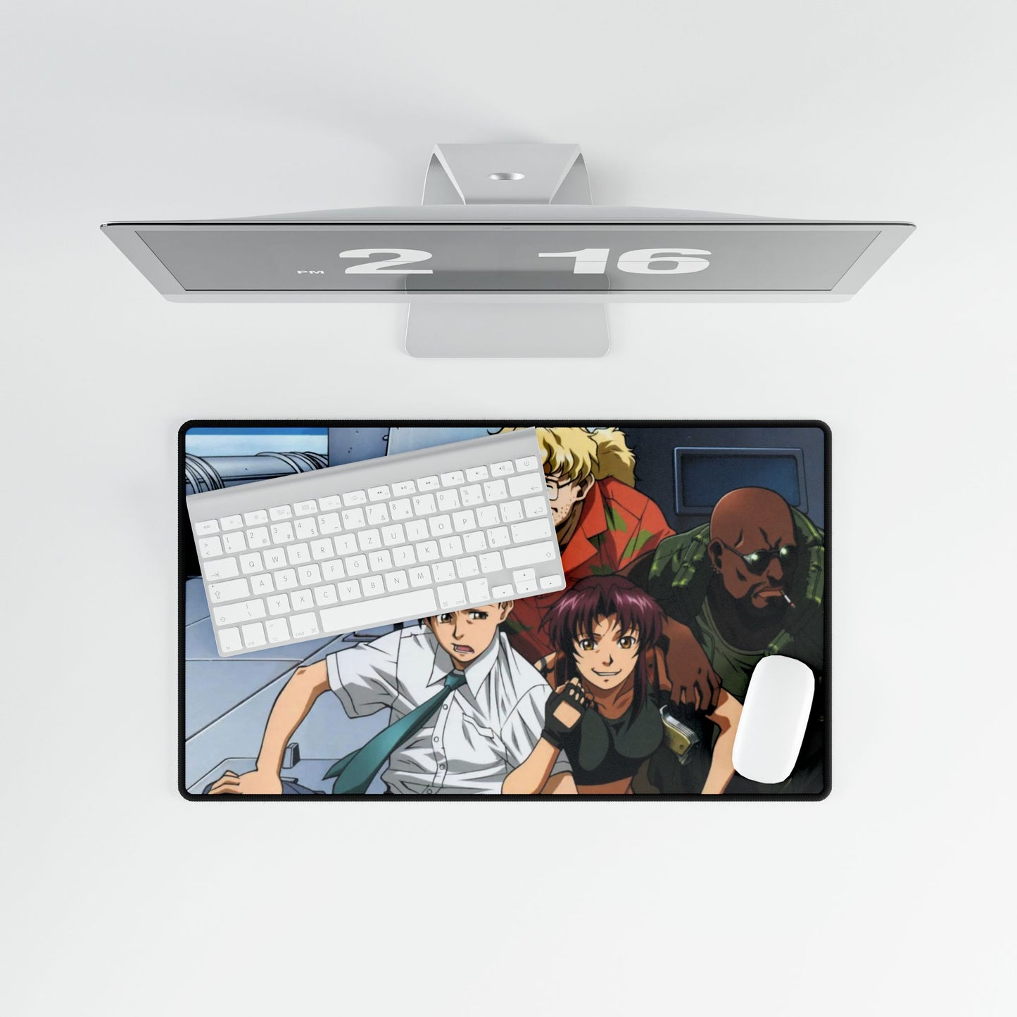 Anime Black Lagoonr Mouse Pad