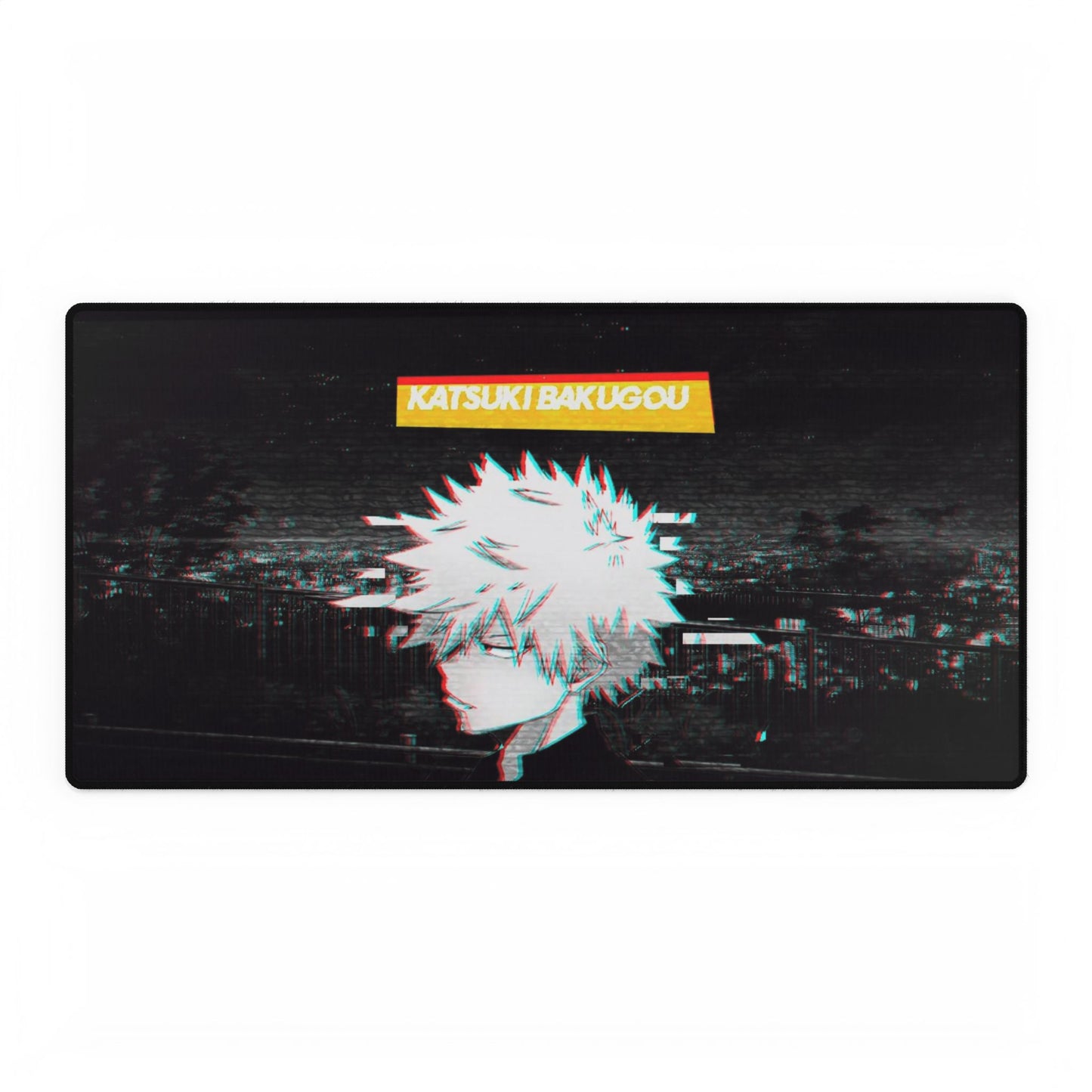 Katsuki Glicht Mouse Pad