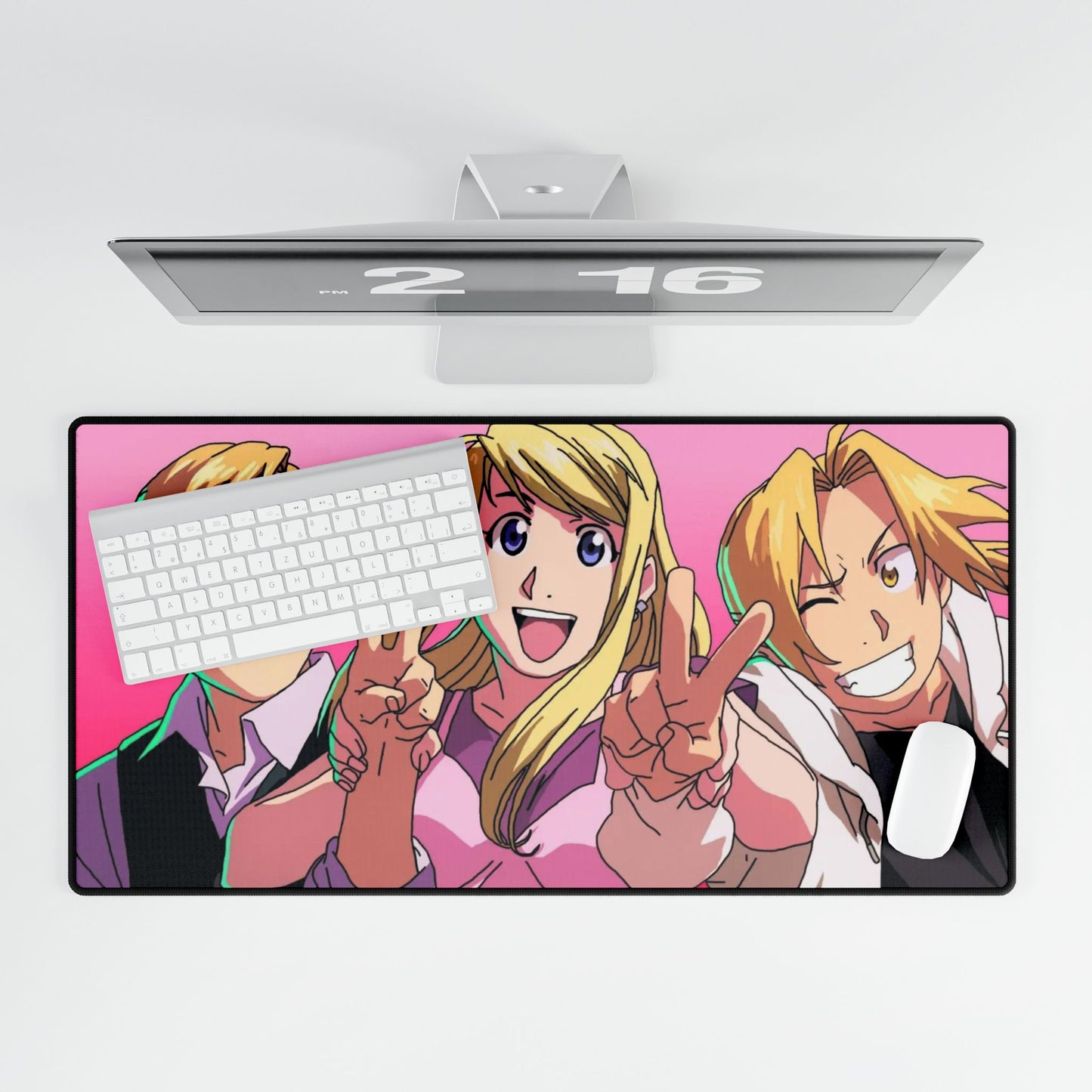 Alphonse, Winry and Edward Mouse Pad