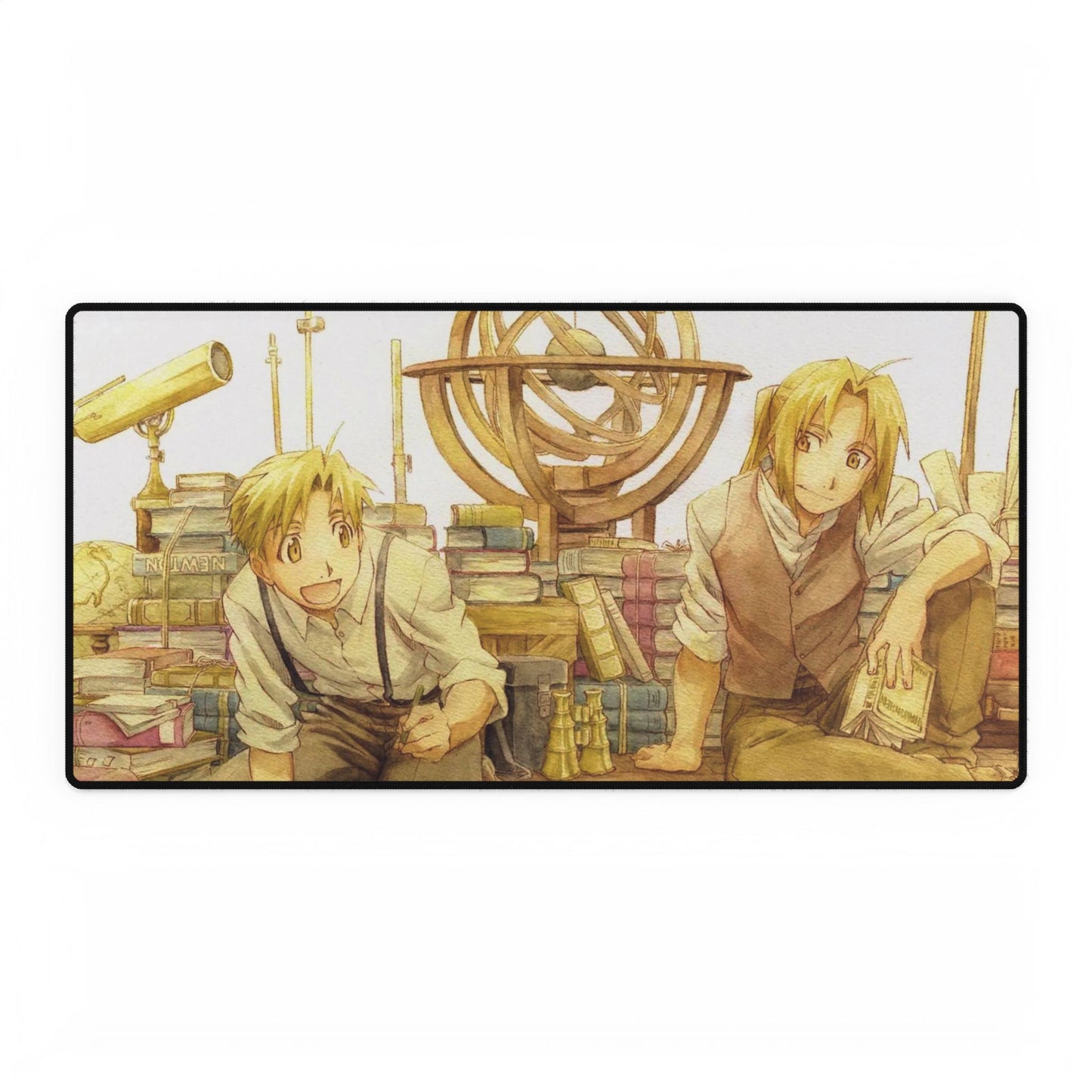Full Metal Alchemist Edward and Alphonse Elric Mouse Pad