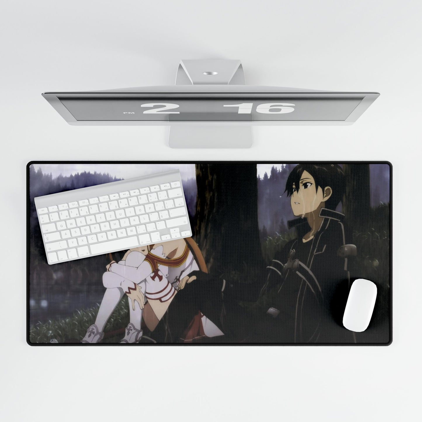 Asuna and Kirito Mouse Pad