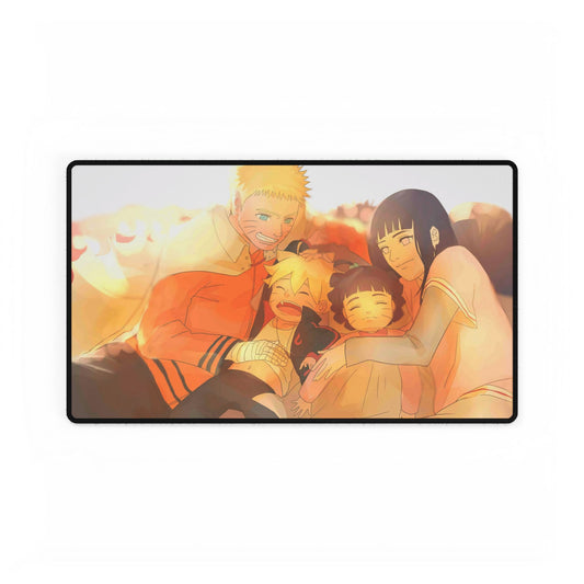 Hinata Hyuga Naruto Uzumaki Boruto Uzumaki and Himawari Uzumaki Mouse Pad