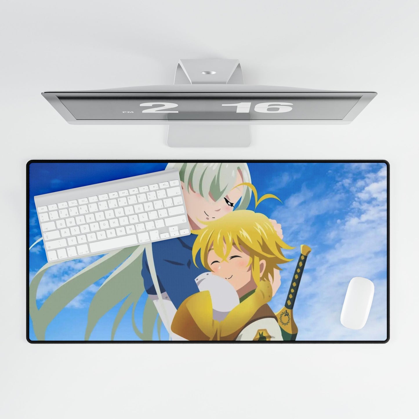 Meliodas and Elizabeth Love Mouse Pad